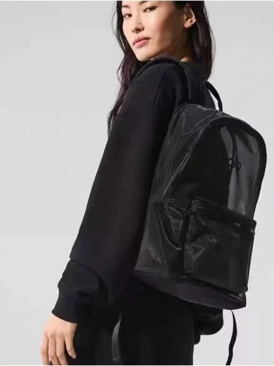 Black Transparent Backpack - Picture 5 of 5